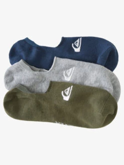 Quiksilver 3 Pack No Show - Liner Socks -Quiksilver Shop aqyaa03289 quiksilverp glw0 frt4