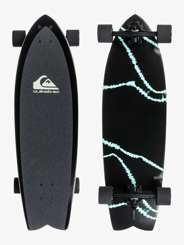Quiksilver Darkart 9.5" - Longboard Skateboard 3 Quiksilver Darkart 9.5" - Longboard Skateboard