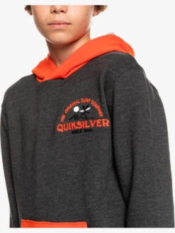 Quiksilver Open Spot 2022 - Hoodie For Boys 8-16 -Quiksilver Shop eqbft03749 quiksilverw krph frt3