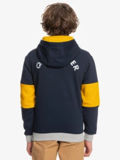 Quiksilver School Time 2022 - Zip Up Hoodie For Boys -Quiksilver Shop eqbft03787 quiksilverw byj0 bck1