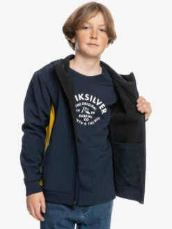 Quiksilver Safety 2022 - Shell Colourblock Jacket For Boys -Quiksilver Shop eqbjk03259 quiksilverw byj0 frt3