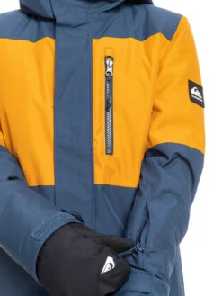 Quiksilver Mission Block 2022 - Technical Snow Jacket For Boys -Quiksilver Shop eqbtj03167 quiksilverw bsn0 frt4