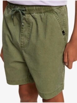 Quiksilver Taxer - Elasticated Shorts For Boys 8-16 -Quiksilver Shop eqbws03330 quiksilverw gph0 frt3