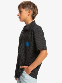 Quiksilver Radical Times - Short Sleeve Shirt For Boys 8-16 -Quiksilver Shop eqbwt03374 quiksilverw kvj6 frt2