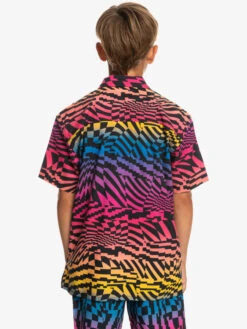 Quiksilver Radical Times - Short Sleeve Shirt For Boys 8-16 -Quiksilver Shop eqbwt03374 quiksilverw mmy6 bck1