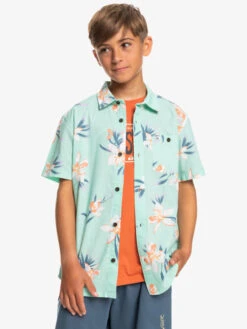 Quiksilver Holidazed - Short Sleeve Shirt For Boys 8-16 -Quiksilver Shop eqbwt03377 quiksilverw gcz6 frt1