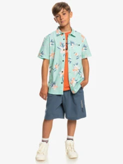 Quiksilver Holidazed - Short Sleeve Shirt For Boys 8-16 -Quiksilver Shop eqbwt03377 quiksilverw gcz6 frt9