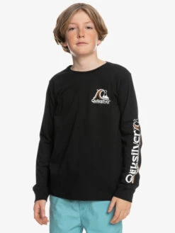 Quiksilver Rolling Circle 2022 - Long Sleeve T-Shirt For Boys -Quiksilver Shop eqbzt04513 quiksilverw kvj0 frt1