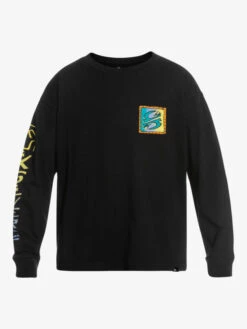 Quiksilver Radical Times 2022 - Long Sleeve T-Shirt For Boys -Quiksilver Shop eqbzt04533 quiksilverv kvj0 frt1