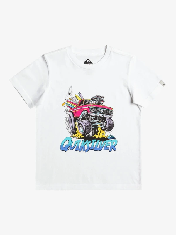 Quiksilver Getaway Car - T-Shirt For Boys 2-7 3 Quiksilver Getaway Car - T-Shirt For Boys 2-7
