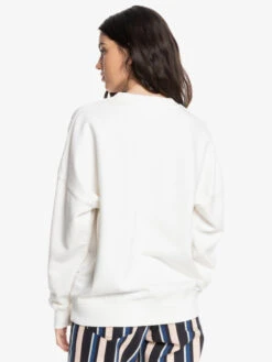 Quiksilver Womens - Organic Sweatshirt For Women -Quiksilver Shop eqwft03040 quiksilverw wcq0 bck1