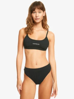 Quiksilver Logo - High Waist Bikini Bottoms For Women
