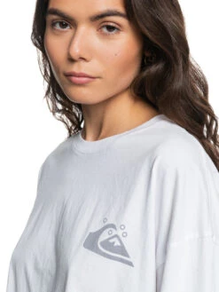 Quiksilver Womens Oversized Crop - Organic Long Sleeve T-Shirt For Women -Quiksilver Shop eqwzt03045 quiksilverw wbb0 frt4