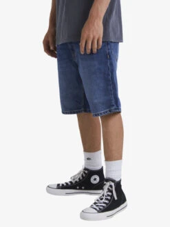 Quiksilver Aqua Cult Aged - Denim Shorts For Men -Quiksilver Shop eqyds03106 quiksilverw bjqw sd1