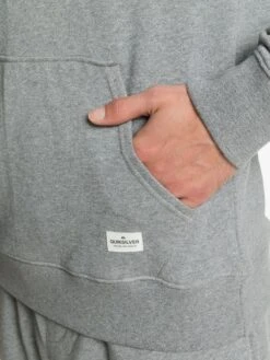 Quiksilver Essentials - Organic Hoodie For Men -Quiksilver Shop eqyft04114 essentialshoodterryw sjsh frt3