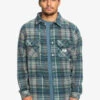 Quiksilver Surf Days - Long Sleeve Fleece Shirt For Men -Quiksilver Shop eqyft04740 quiksilverw bsl1 frt1