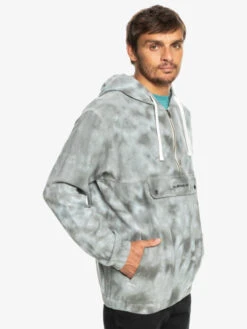 Quiksilver Neo Blue - Pop Over Jacket For Men -Quiksilver Shop eqyjk03947 quiksilverw sfv6 frt3