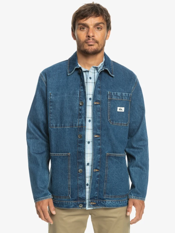 Quiksilver Legendary Worker - Denim Jacket For Men 3 Quiksilver Legendary Worker - Denim Jacket For Men