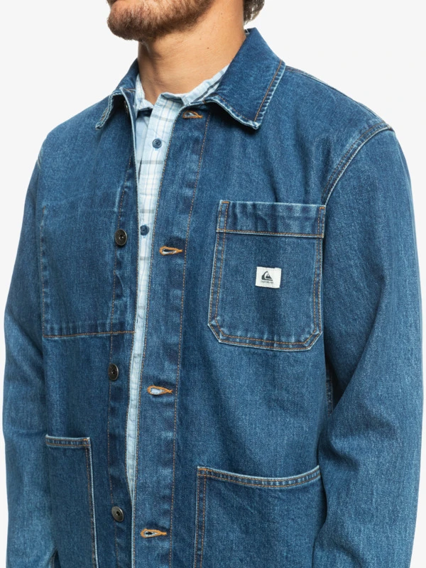 Quiksilver Legendary Worker - Denim Jacket For Men 5 Quiksilver Legendary Worker - Denim Jacket For Men - Image 3