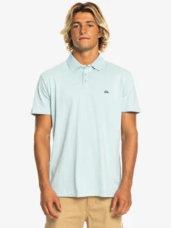 Quiksilver Essentials - Organic Short Sleeve Polo Shirt For Men
