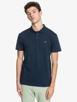 Quiksilver Essentials - Organic Short Sleeve Polo Shirt For Men
