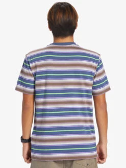 Quiksilver Geller Stripe - T-Shirt For Men -Quiksilver Shop eqykt04286 quiksilverw byg3 bck1