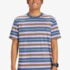 Quiksilver Geller Stripe - T-Shirt For Men -Quiksilver Shop eqykt04286 quiksilverw byg3 frt1