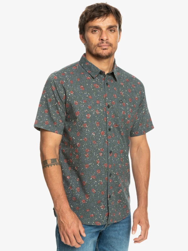Quiksilver Mellow Fuzz - Short Sleeve Shirt For Men 4 Quiksilver Mellow Fuzz - Short Sleeve Shirt For Men - Image 2