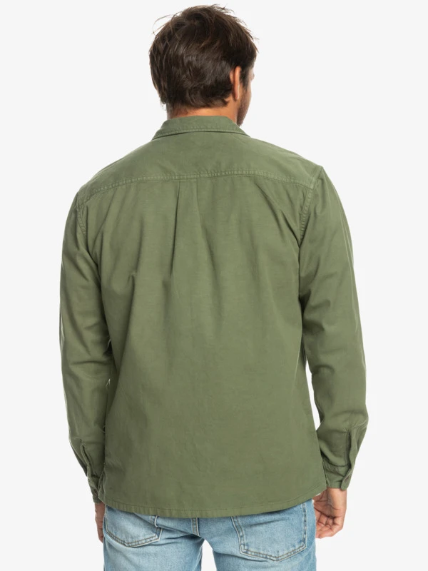 Quiksilver Originally Project - Long Sleeve Overshirt For Men 9 Quiksilver Originally Project - Long Sleeve Overshirt For Men - Image 7