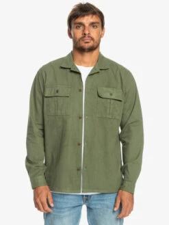 Quiksilver Originally Project - Long Sleeve Overshirt For Men