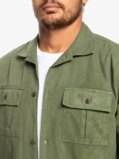 Quiksilver Originally Project - Long Sleeve Overshirt For Men 13 Quiksilver Originally Project - Long Sleeve Overshirt For Men -Quiksilver Shop eqywt04468 quiksilverw gph0 frt3