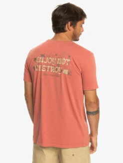Quiksilver Enjoy Not Destroy - T-Shirt For Men -Quiksilver Shop eqyzt07259 quiksilverw mpd0 bck1
