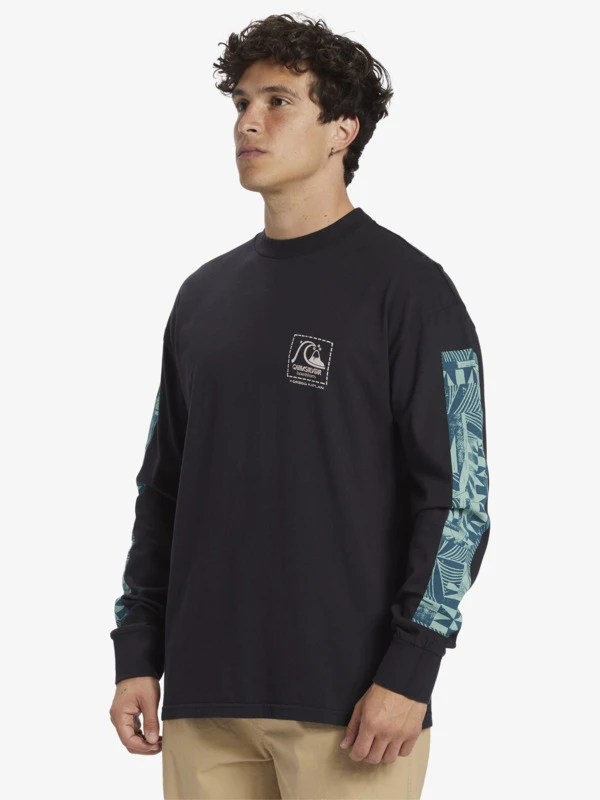 Quiksilver Blank Canvas Gregg Kaplan - Long Sleeve T-Shirt For Men 4 Quiksilver Blank Canvas Gregg Kaplan - Long Sleeve T-Shirt For Men - Image 2