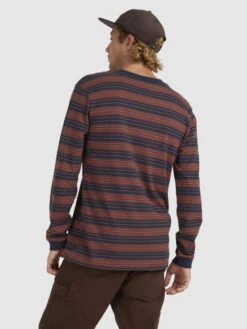 Quiksilver Haven Stripe - Long Sleeve T-Shirt For Men -Quiksilver Shop uqykt03274 quiksilverw bsl3 bck1
