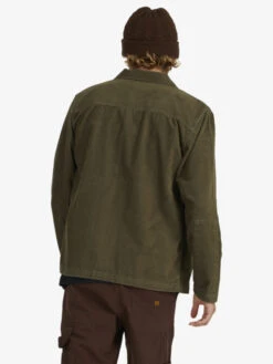 Quiksilver Haven Tones - Long Sleeve Workwear Overshirt For Men -Quiksilver Shop uqywt03078 quiksilverw cre0 bck1