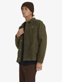 Quiksilver Haven Tones - Long Sleeve Workwear Overshirt For Men -Quiksilver Shop uqywt03078 quiksilverw cre0 sd1